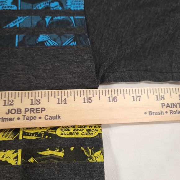 DC Justice League Graphic Crew Neck Short Sleeve T-Shirt Youth Boys Size M Black - Picture 8 of 9